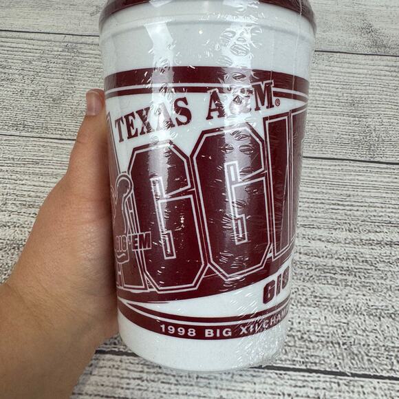 Texas A&M Aggies White & Maroon Vintage 1998 Champions Cup - Picture 8 of 8